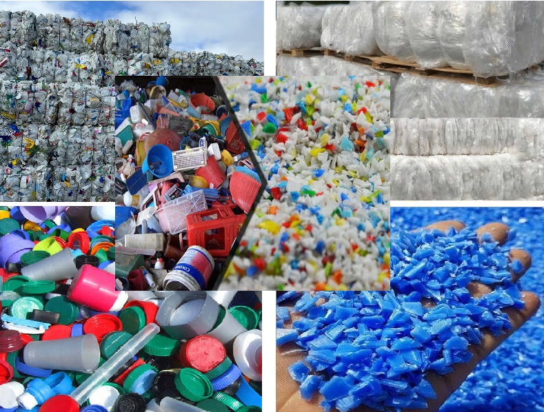 Plastic scrap recycling